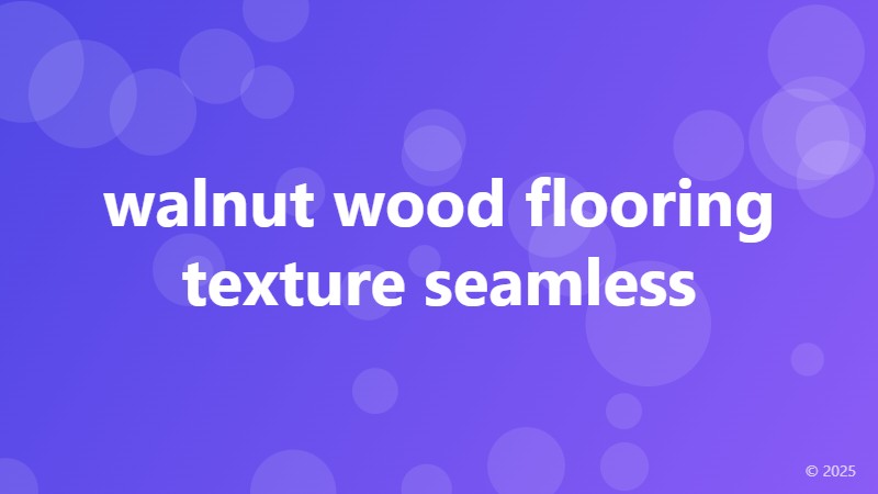 walnut wood flooring texture seamless