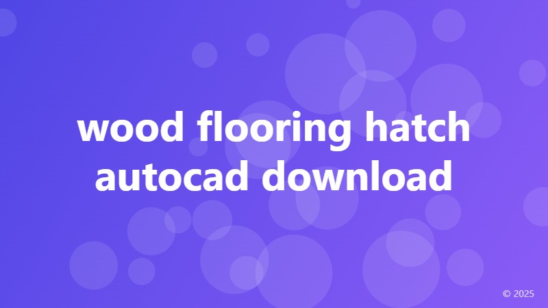 wood flooring hatch autocad download